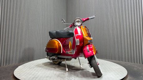 Piaggio Vespa Douglas 125 2002 SHOWING 1,563 MILES GOOD RUNNING GEARED SCOOTER 125CC 2
