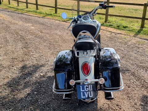 Triumph Rocket 111 Touring Old English White over Black 1 owner from New 5