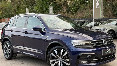 Volkswagen Tiguan R LINE TSI BMT 4MOTION DSG -RARE LEATHER INTERIOR -CAMERA -APPLE CARPLAY  