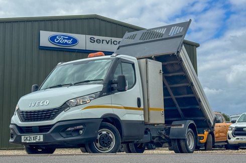 Iveco Daily Tipper MWB [SOLD MM] L2 350 Air Con Tow Bar EURO 6
