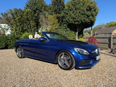 Mercedes-Benz C Class 2.1 C220d AMG Line Cabriolet Euro 6 (s/s) 2dr 2