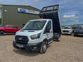 Ford Transit Tipper MWB L2 Leader 350 AIR CON Dual Rear Wheel Camera Tow Bar EURO 6 3