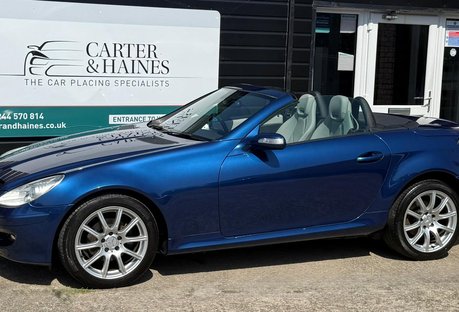 Mercedes-Benz SLK 1.8 SLK200 Kompressor Convertible 2dr Petrol Manual (209 g/km, 163 bhp)