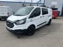 Ford Transit Custom L2 H1 LWB CREW CAB, DAY VAN, 6 SEAT