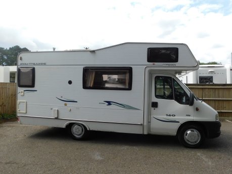Compass Avantgarde 160 6 Berth Motorhome 6 Belts 2.2 Diesel 6