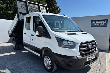 Ford Transit 350 Drw L3 130 ps Crew Cab Tipper - Air Con 