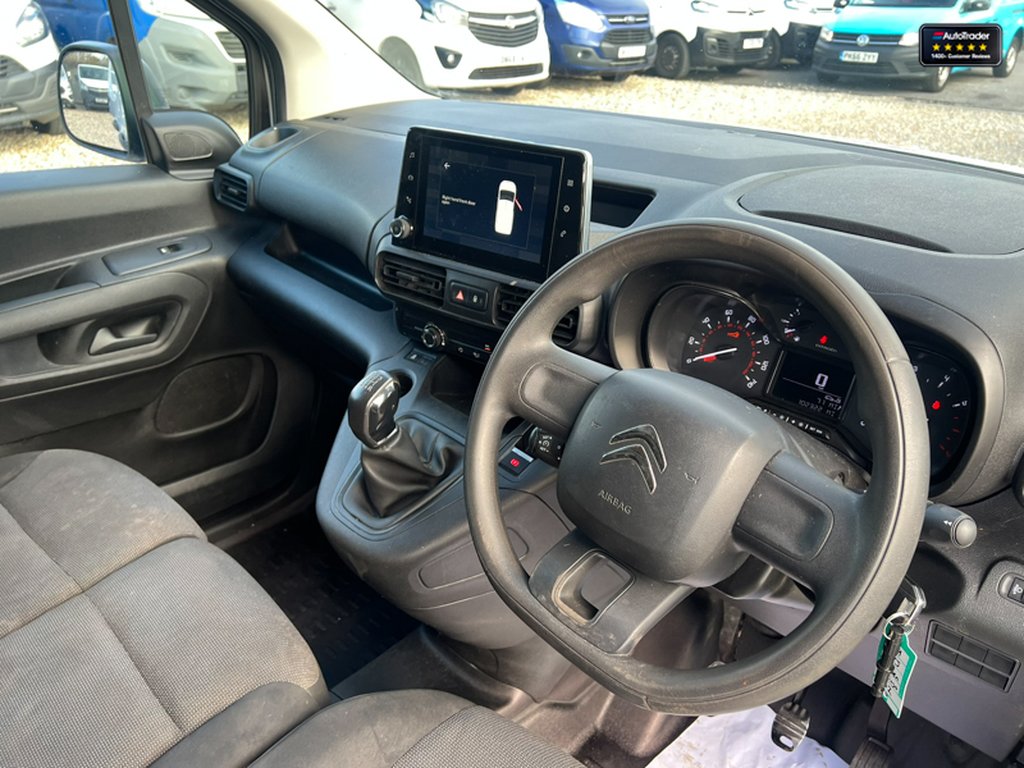2019 Citroen BerlingoSWB L1H1 650 Enterprise Air Con Nav Parking Sensors EURO 6 NO VAT — thumbnail 30 of 51