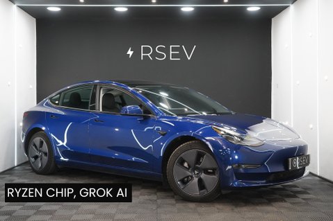 Tesla Model 3 LONG RANGE AWD Ryzen GROK AI One Owner Heat Pump Adaptive LEDs VAT Q 