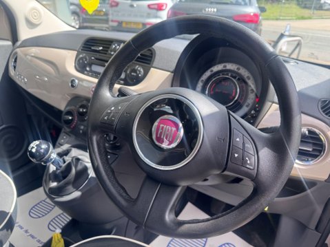 Fiat 500 1.2 Lounge Euro 6 (s/s) 3dr 13