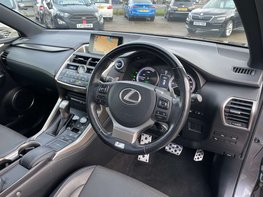 Lexus NX 2.5 NX 300h F Sport CVT 4WD 5dr 17