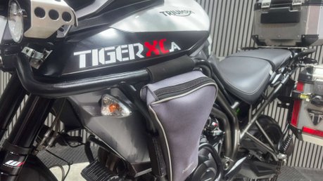 Triumph Tiger 2017 XCA Adventure bike 37K full metal luggage 800cc 37