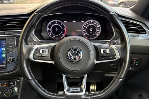 Volkswagen Tiguan R-LINE TDI BMT 4MOTION DSG -RARE LEATHER -DYNAUDIO -TOWBAR -APPLE CARPLAY  7