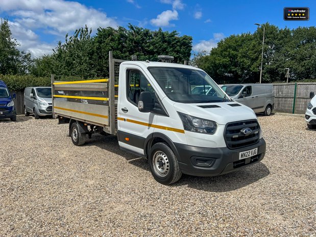 Ford Transit Dropside XLWB 350 Leader Rear Camera EURO 6 NO VAT 4