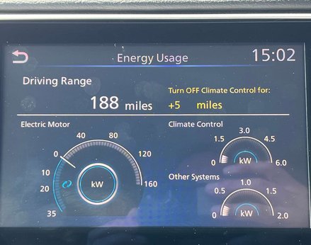 Nissan LEAF Leaf E+ Tekna 62 kw/h battery, 239 mile range, 5dr 45