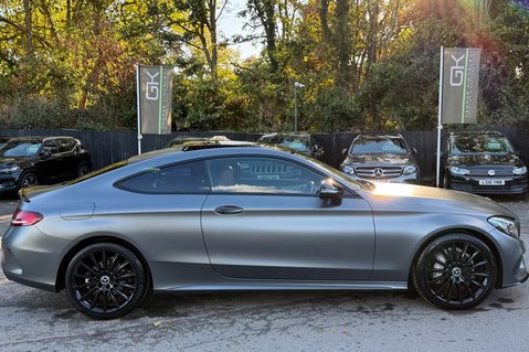 Mercedes-Benz C Class C 200 AMG LINE PREMIUM PLUS - MAGNO GREY FACTORY PAINT -ARMYTRIX EXHAUST 5