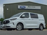 Ford Transit Custom Crew Cab SWB L1H1 Limited 320 A/C Alloys Camera Nav Sensors EURO 6 2