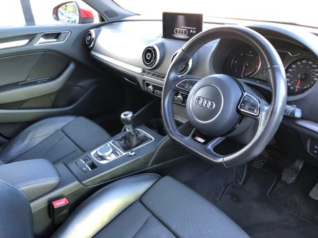 Audi A3 1.6 TDI S LINE 5dr 2 Owners 67000m Audi Service History inc Cambelt £20 Tax 7