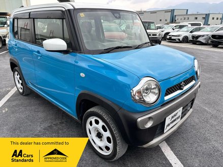 2016 HUSTLER HYBRID G 660CC AUTO KEI CAR MR41S SUMMER BLUE YEAR 2016 66... photo