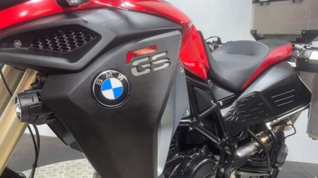 BMW F800 2014 ONLY 23K FULL ALLOY LUGGAGE NEW MOT SERVICED 800CC 19