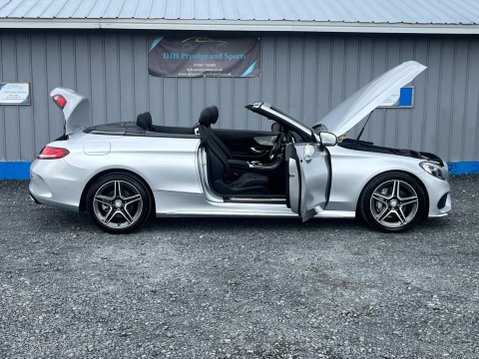 Mercedes-Benz C Class 2.1 C220d AMG Line (Premium Plus) Cabriolet G-Tronic+ Euro 6 (s/s) 2dr 4