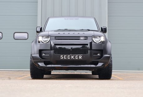 Land Rover Defender 90 D250 HARD TOP MHEV styled by Seeker with a matt PPF award winning looks 