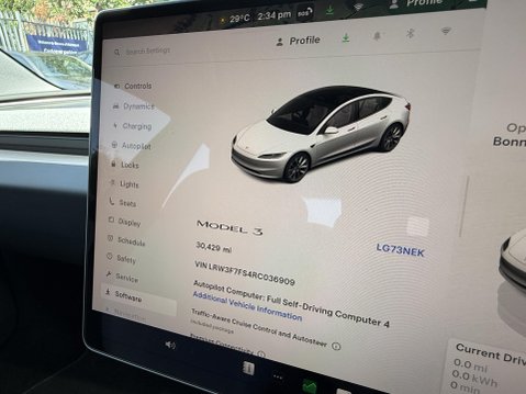 Tesla Model 3 Saloon 4dr Electric Auto RWD (208 ps) 31