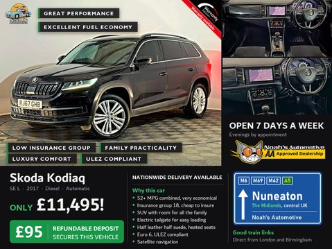 Skoda Kodiaq SE L 2.0 TDI DSG AUTOMATIC 7 SEATER 2