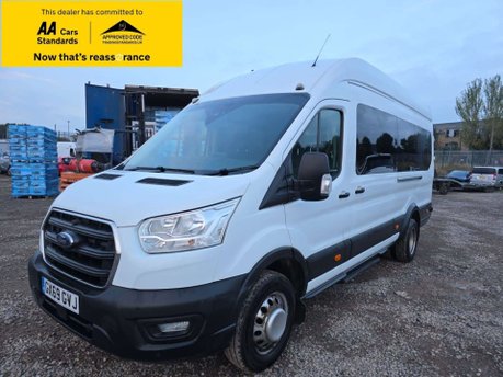 Ford Transit 2.0 460 EcoBlue Trend RWD L4 High Roof Euro 6 (s/s) 5dr (17 Seat, DRW) 3