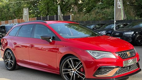 SEAT Leon TSI CUPRA 4DRIVE DSG ESTATE -BUCKET SEATS -CAMERA- SOUND -ACC -REVO STAGE 1 