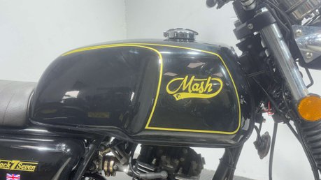 Mash Black SEVEN 125 2019 5K GOOD RUNNING CAFE RACER RETRO PROJECT BIKE 125CC 22