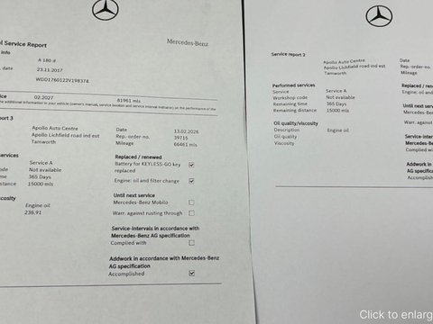 Mercedes-Benz A Class 1.5 A180d AMG Line (Executive) 7G-DCT Euro 6 (s/s) 5dr 20