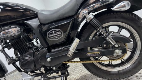 Lexmoto Michigan 2022 ONLY 3K NEW MOT SERVICED CRUISER 125CC LEARNER BIKE 22