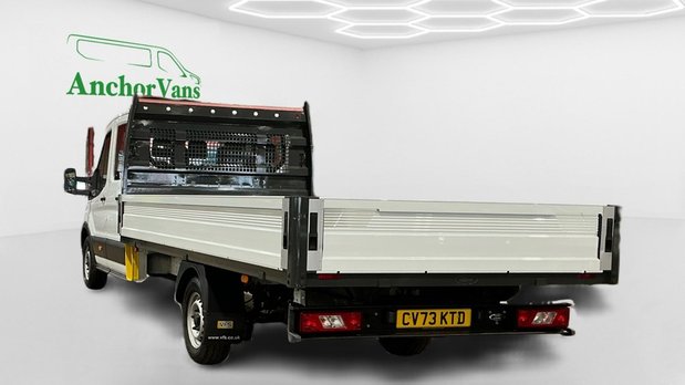 Ford Transit XXLWB L5 Dropside Crew Cab Leader 350 EURO 6 6