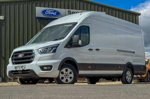 Ford Transit XLWB L4H3 High Roof Limited 350 Air Con Nav Sensors EURO 6
