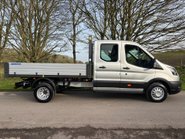 Ford Transit 350 Drw L3 165ps Crew Cab Tipper - 3.5t Towing Capacity / Air Con 9