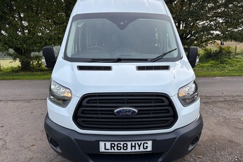 Ford Transit 350 L3 H3 130 ps Double Cab in Van - Air Con / Sat Nav 10