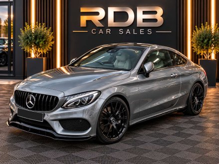 Mercedes-Benz C Class 2.1 C250 AMG Line Premium+ D 4Matic Auto 4WD 2dr