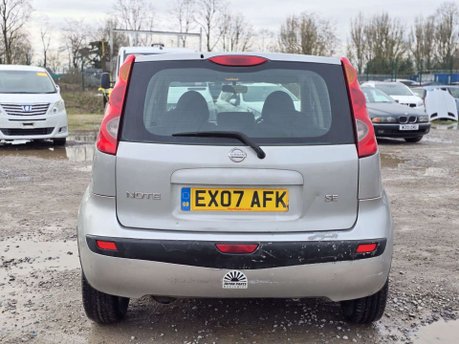 Nissan Note 1.6 16v SE Hatchback 5dr Petrol Automatic (166 g/km, 109 bhp) 12