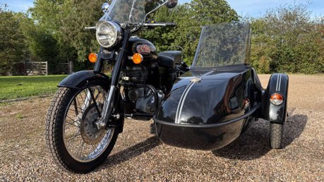 Royal Enfield Bullet 500 2011 ONLY 3K SIDE CAR 3 WHEELER LONG MOT TRIKE 500CC 33