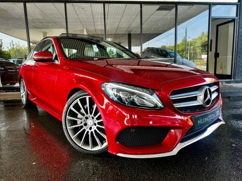 Mercedes-Benz C Class 2.1 C220d AMG Line (Premium Plus) 7G-Tronic+ Euro 6 (s/s) 4dr 25
