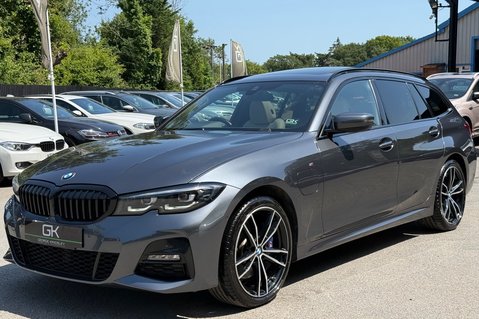 BMW 3 Series 330E M SPORT -PAN ROOF -M PRO PACK -OYSTER LEATHER -ONE OWNER -FBMWSH 12