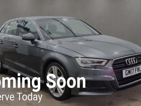 Audi A3 2.0 A3 Sportback S Line TFSI Semi-Auto 5dr 1