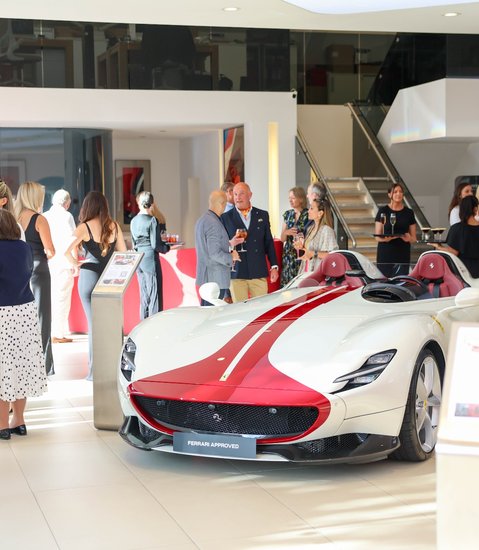 CELEBRATING 25 YEARS WITH FERRARI