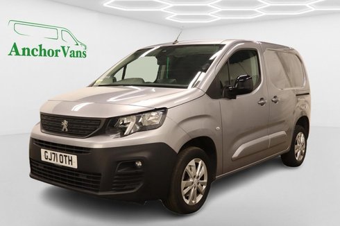 Peugeot Partner AUTO SWB L1H1 Low Roof Asphalt 238 Air Con Alloys Sensors Cam EURO 6 NO VAT