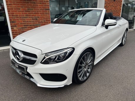 Mercedes-Benz C Class 2.1 C220d AMG Line (Premium Plus) Cabriolet 2dr Diesel G-Tronic+ Euro 6 