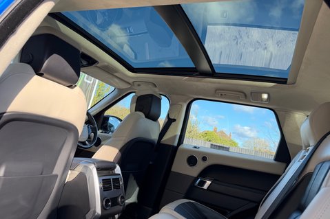 Land Rover Range Rover Sport AUTOBIOGRAPHY DYNAMIC - SVO PREMIUM PALLETTE BLUE -SLIDING PAN ROOF 29