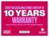 10 Year Service Activated Warranty
