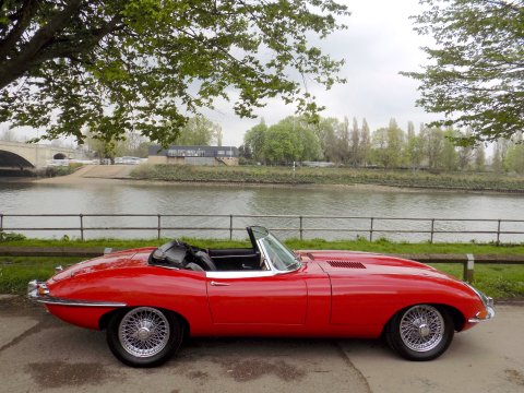 Jaguar E-Type S1½ 4.2 Roadster 6
