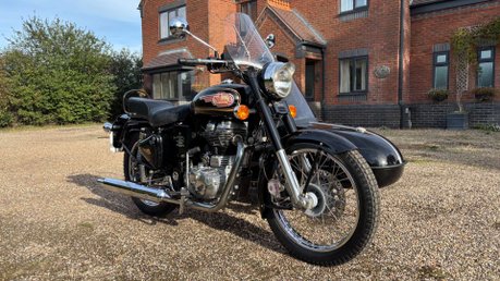 Royal Enfield Bullet 500 2011 ONLY 3K SIDE CAR 3 WHEELER LONG MOT TRIKE 500CC 2