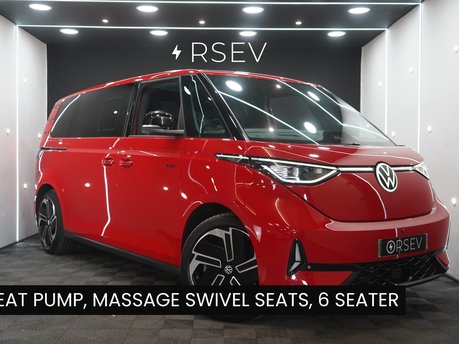 Volkswagen Id.Buzz GTX Heat Pump Front Massage Captains Seats 6 Seater Pano Roof  1 Owner VATQ